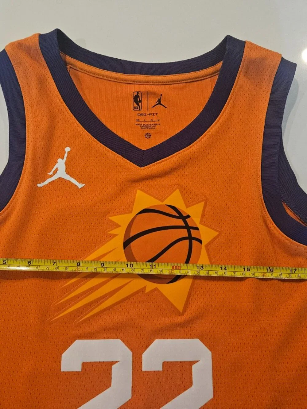 Jordan Phoenix Suns Jersey Deandre Ayton